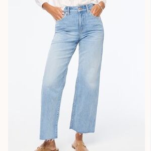 J CREW Wide-leg cropped jean in all-day stretch